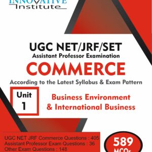 UGC NET JRF Commerce Books - Unit 1: Business Environment and International Business