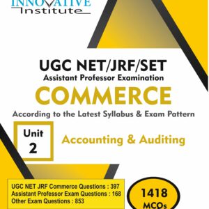 UGC NET JRF Commerce Books - Unit 2: Accounting and Auditing