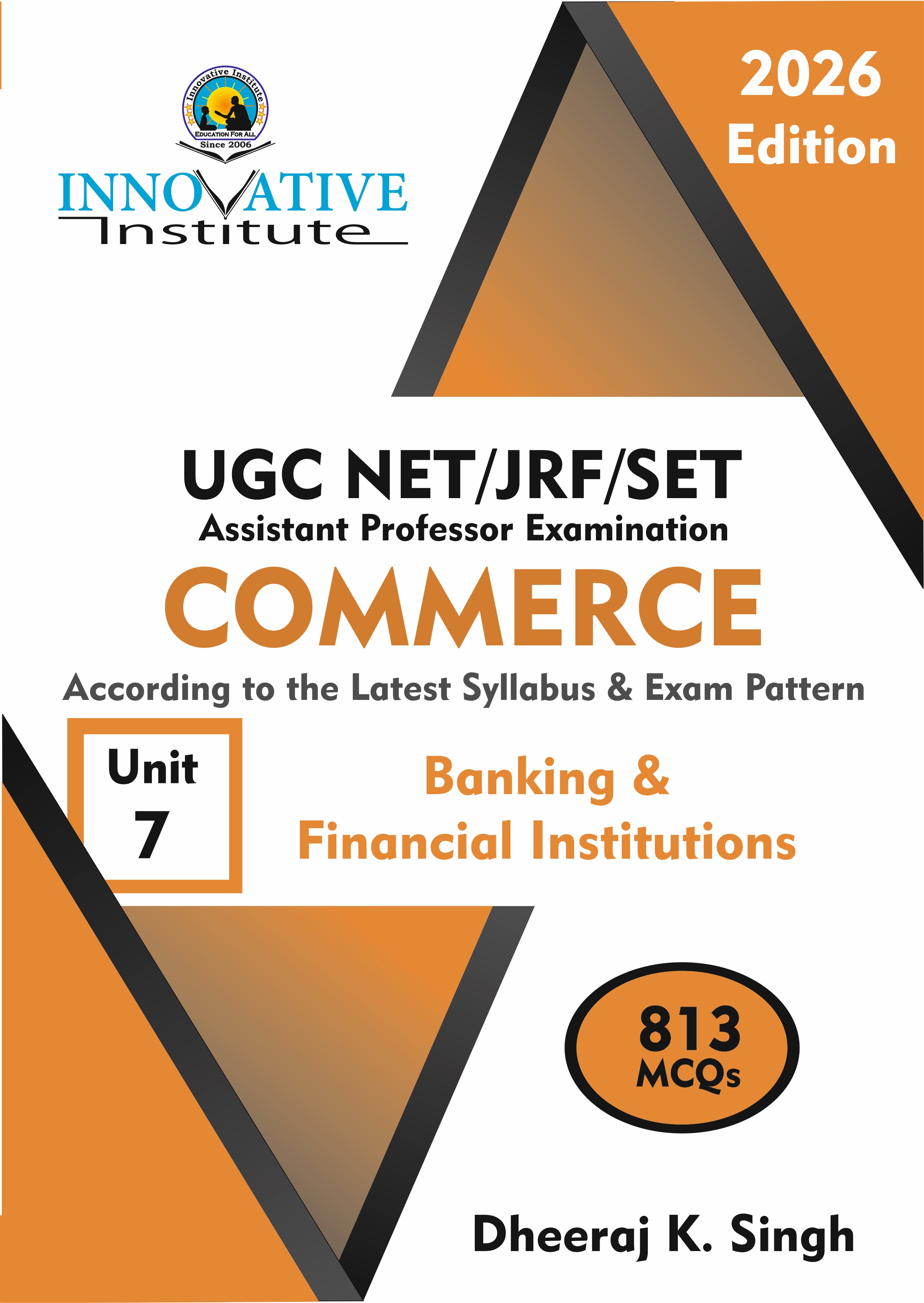 UGC NET JRF Commerce Books - Unit 7: Banking and Financial Institutions