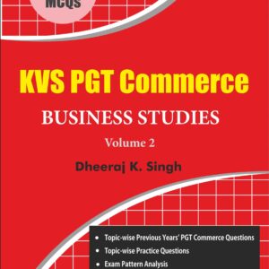 KVS PGT Commerce Business Studies Volume 2