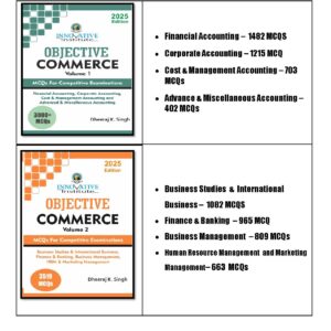 Objective Questions Commerce Volume 1 & 2