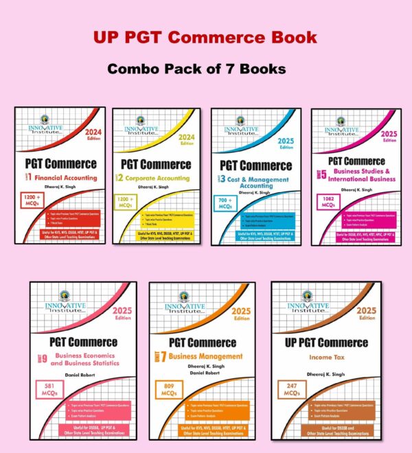 UP PGT Commerce Books