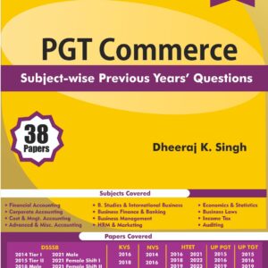 PGT Commerce Subject-wise Previous Yeas' Questions