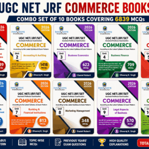 UGC NET JRF Commerce Books - Complete Set of 10 Books