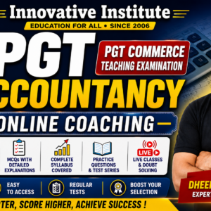 BPSC Teaching Examination PGT Commerce Accountancy Online Coaching