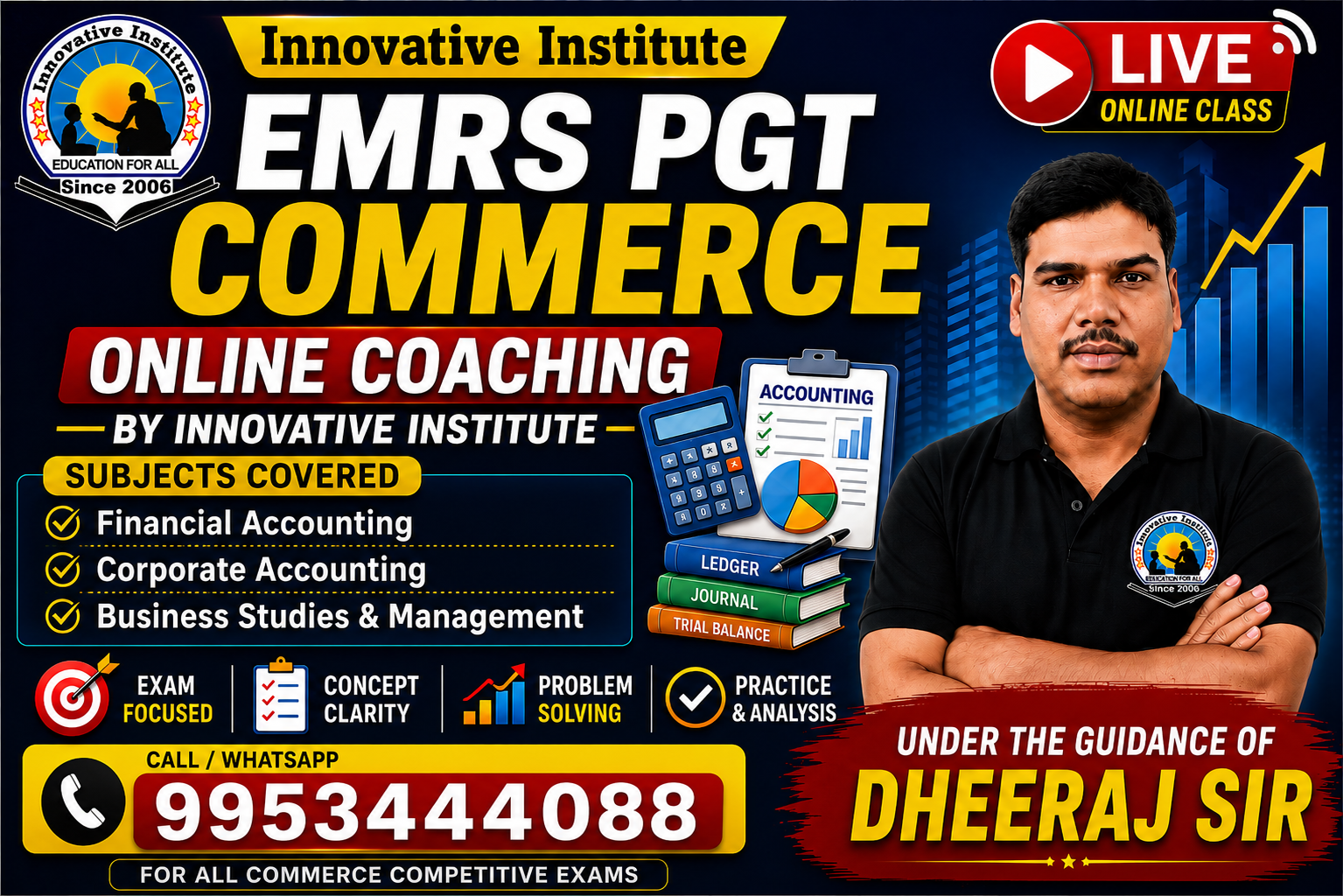 EMRS PGT Commerce Online Coaching